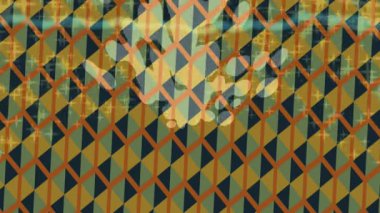 Estetik doku arkaplan tasarımı renkli hareket grafikleri ile moda film giriş profosyoneli