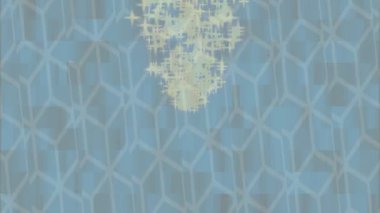 Soyut hareket desenli fütüristik video üretimi için dinamik dijital arkaplan