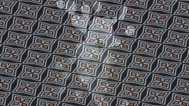 Dijital doku yüzey tasarım biçimi ile modern video animasyonu için gelişmiş hareket grafikleri