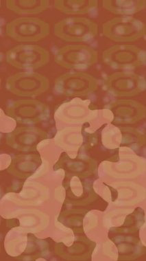 Benzersiz dijital animasyon tarzı grafikleri olan yaratıcı ortam tasarımı için yenilikçi hareket dokusu