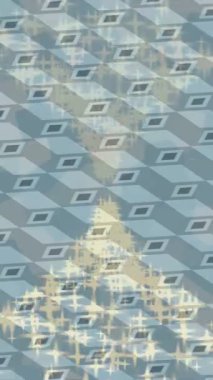 Dijital doku yüzey tasarım biçimi ile modern video animasyonu için gelişmiş hareket grafikleri