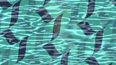 Benzersiz hareket dokusu tasarım sanatı ile profesyonel video düzenleme için modern soyut grafikler