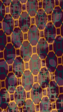 Benzersiz video giriş tasarımı projeleri için detaylı yüzey kalıbı film animasyon stili grafik girişi