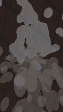 Benzersiz video giriş tasarımı projeleri için detaylı yüzey kalıbı film animasyon stili grafik girişi