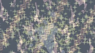 Profesyonel video projeleri sanat tarzı için organik hareketli arkaplan tasarımı