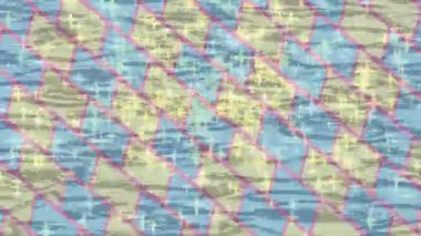 Dijital doku yüzey tasarım biçimi ile modern video animasyonu için gelişmiş hareket grafikleri