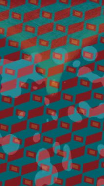 Benzersiz hareket dokusu tasarım sanatı ile profesyonel video düzenleme için modern soyut grafikler