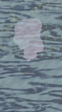 Lüks hareket projeleri için soyut tasarım stili animasyonu olan üst düzey dijital doku