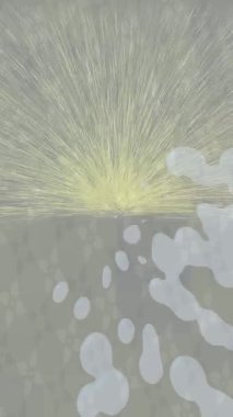 Modern medya üretimi için fütüristik dijital soyut doku sinematik tarz hareketli grafik ögesi