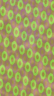 Benzersiz dijital animasyon tarzı grafikleri olan yaratıcı ortam tasarımı için yenilikçi hareket dokusu