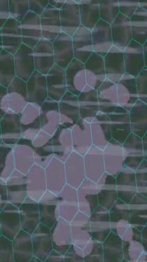 Yaratıcı video düzenleme film tasarımı için benzersiz hareket grafikleri biçimi giriş hareketi video pro