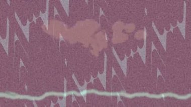 Dijital doku yüzey tasarım biçimi ile modern video animasyonu için gelişmiş hareket grafikleri