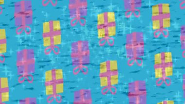 Benzersiz hareket grafikleri tasarım sanatına sahip yaratıcı film üretimi için özet bir arkaplan