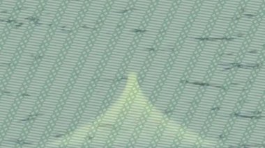 Benzersiz video giriş tasarımı projeleri için detaylı yüzey kalıbı film animasyon stili grafik girişi