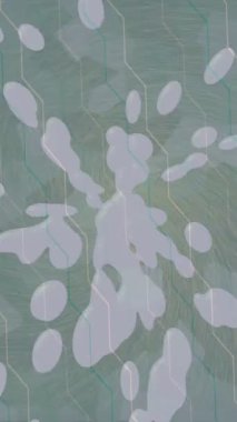 Benzersiz hareket dokusu tasarım sanatı ile profesyonel video düzenleme için modern soyut grafikler