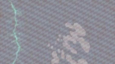 Dijital doku yüzey tasarım biçimi ile modern video animasyonu için gelişmiş hareket grafikleri