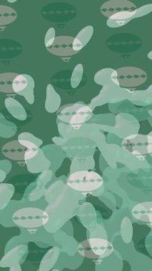 Benzersiz video giriş tasarımı projeleri için detaylı yüzey kalıbı film animasyon stili grafik girişi