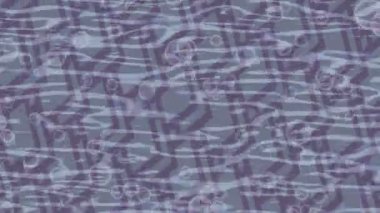 Dijital doku yüzey tasarım biçimi ile modern video animasyonu için gelişmiş hareket grafikleri