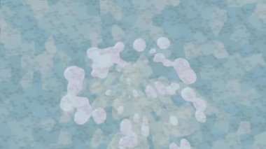 Lüks hareket projeleri için soyut tasarım stili animasyonu olan üst düzey dijital doku