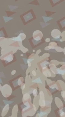 Yaratıcı video düzenleme film arkaplan tasarımı için minimalist organik hareket grafikleri