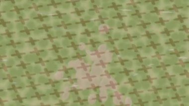 Benzersiz video giriş tasarımı projeleri için detaylı yüzey kalıbı film animasyon stili grafik girişi