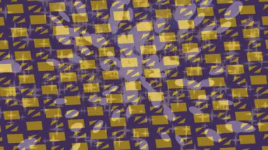 Lüks hareket projeleri için soyut tasarım stili animasyonu olan üst düzey dijital doku