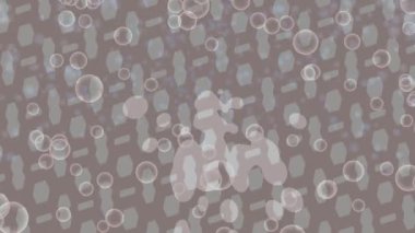 Benzersiz dijital animasyon tarzı grafikleri olan yaratıcı ortam tasarımı için yenilikçi hareket dokusu