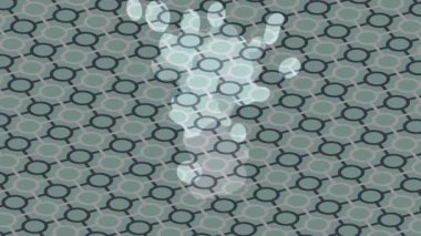 Lüks hareket projeleri için soyut tasarım stili animasyonu olan üst düzey dijital doku