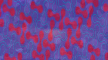 Dijital doku yüzey tasarım biçimi ile modern video animasyonu için gelişmiş hareket grafikleri