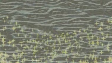 Lüks hareket projeleri için soyut tasarım stili animasyonu olan üst düzey dijital doku