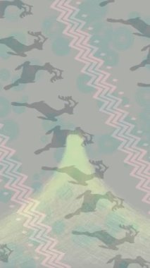 Organik desenli yüzey giriş stili video film sanatı ile soyut arkaplan tasarımı