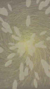 Estetik doku arkaplan tasarımı renkli hareket grafikleri ile moda film giriş profosyoneli