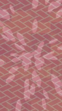 Soyut hareket desenli fütüristik video üretimi için dinamik dijital arkaplan