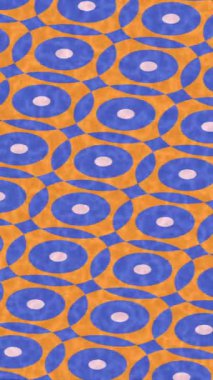 Benzersiz dijital animasyon tarzı grafikleri olan yaratıcı ortam tasarımı için yenilikçi hareket dokusu