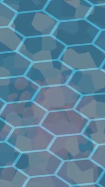 Lüks hareket projeleri için soyut tasarım stili animasyonu olan üst düzey dijital doku