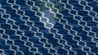 Modern medya üretimi için fütüristik dijital soyut doku sinematik tarz hareketli grafik ögesi