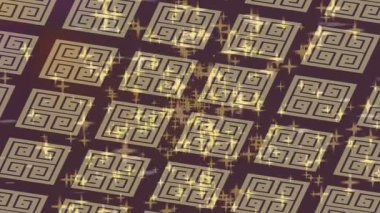 Dijital doku yüzey tasarım biçimi ile modern video animasyonu için gelişmiş hareket grafikleri