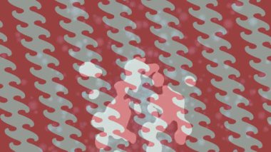 Estetik doku arkaplan tasarımı renkli hareket grafikleri ile moda film giriş profosyoneli