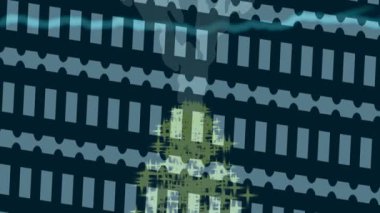 Yaratıcı video düzenleme film arkaplan tasarımı için minimalist organik hareket grafikleri