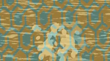 Soyut hareket desenli fütüristik video üretimi için dinamik dijital arkaplan