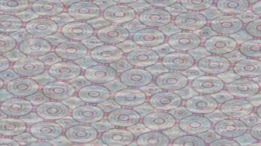 Soyut hareket desenli fütüristik video üretimi için dinamik dijital arkaplan