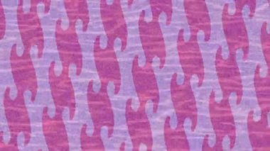 Benzersiz dijital animasyon tarzı grafikleri olan yaratıcı ortam tasarımı için yenilikçi hareket dokusu