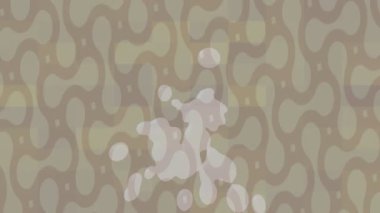 Benzersiz dijital animasyon tarzı grafikleri olan yaratıcı ortam tasarımı için yenilikçi hareket dokusu