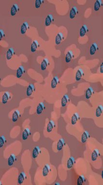 Benzersiz video giriş tasarımı projeleri için detaylı yüzey kalıbı film animasyon stili grafik girişi