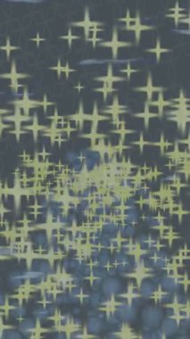 Benzersiz dijital animasyon tarzı grafikleri olan yaratıcı ortam tasarımı için yenilikçi hareket dokusu