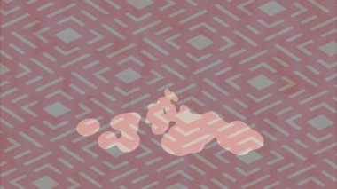 Estetik doku arkaplan tasarımı renkli hareket grafikleri ile moda film giriş profosyoneli