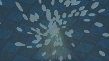 Estetik doku arkaplan tasarımı renkli hareket grafikleri ile moda film giriş profosyoneli