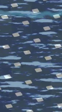 Profesyonel video projeleri sanat tarzı için organik hareketli arkaplan tasarımı