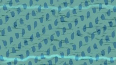 Benzersiz video giriş tasarımı projeleri için detaylı yüzey kalıbı film animasyon stili grafik girişi