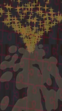 Profesyonel video projeleri sanat tarzı için organik hareketli arkaplan tasarımı